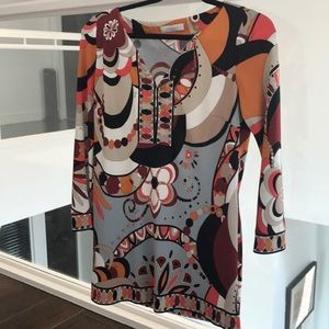 EMILIO PUCCI tunic with belt